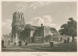 Tottenham Church, London by Pieter Jansz. Quast