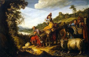 Abraham on the Road to Canaan
