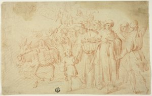 Joseph and His Brothers in Egypt by Pieter Lastman