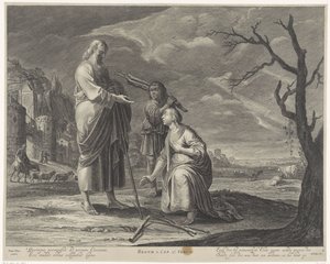 Elijah and the Widow of Zarephath by Pieter Nolpe
