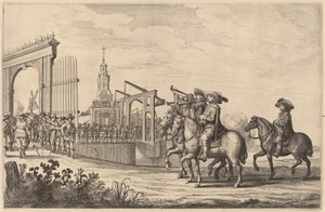Entry of Marie de Medici into Amsterdam by Pieter Nolpe