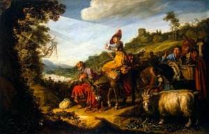 Abraham on the Road to Canaan
