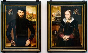 Portraits of Jan van Eyewerve and Jaquemyne Buuck