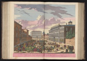 Festivities on the Street in Rome by Pieter Schenk (I)