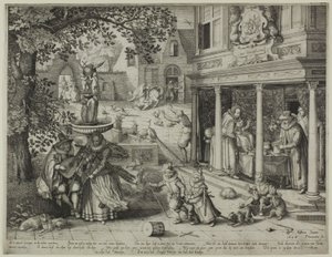 An Allegory of Relations between the Generations by Pieter Serwouters