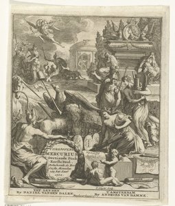 Title Page for the European Mercury of 1702 by Pieter Sluyter