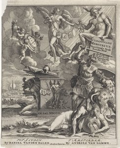Title Page for: European Mercury, 14th Piece, 1st Part, 1703