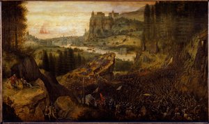 Battle Between Philistines and Israelites by Pieter Bruegel the Elder