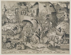Inuidia by Pieter Bruegel the Elder
