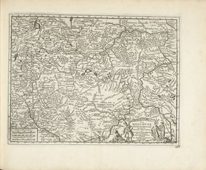 Map of Moscovia by Pieter Van der Aa