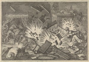 The Siege of Riga by the Russian Army under Tsar Alexei Mikhailovich in 1656 by Pieter Van der Aa