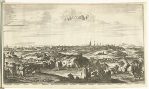 View of Moscow by Pieter Van der Aa