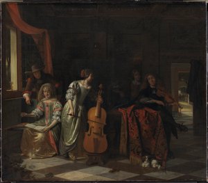 A Music Party by Pieter de Hooch