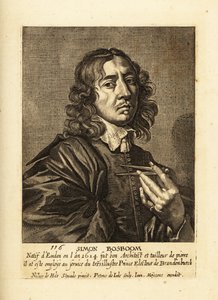 Portrait of Simon Bosboom by Pieter de II Jode