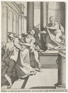 Christ Sent to Herod by Pilate