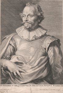 Nobilissimus et Integermus Vir, D. Paulus Halmalius, Senator Ant. by Pieter de Jode