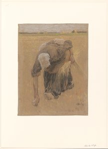 Woman Gleaning