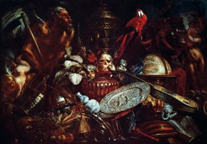 Vanitas, by Pieter Boel by Pieter or Peter Boel