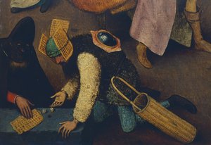 Dice players, (detail)