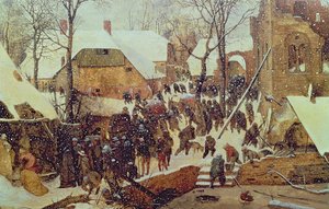 The Adoration of the Magi in the Snow