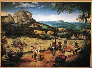 The Hay Harvest, from the Series of Six Paintings The Seasons