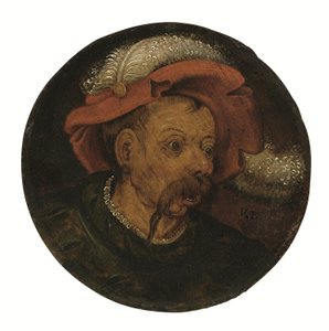 Head of a Landsknecht by Pieter the Younger Brueghel