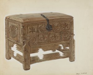 House on Mesita or Chest on Stand, c.1939