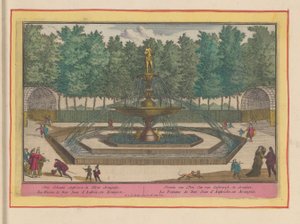 Fountain of Don Juan of Austria in the Gardens of the Royal Palace of Aranjuez by Pieter van den Berge