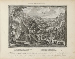 Drunkenness of Noah by Pieter van der Borcht (I)
