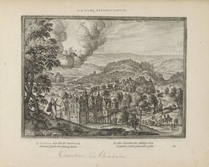 God Appears to Abraham by Pieter van der Borcht (I)