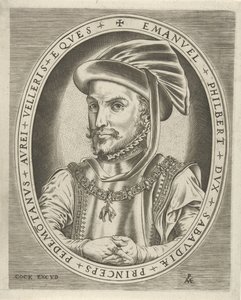 Portrait of Emanuel Philibert, Duke of Savoy (Portraits of Rulers) by Pieter van der Heyden