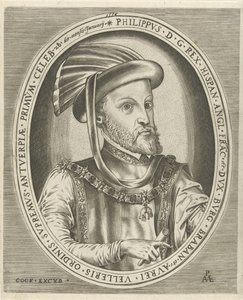 Portrait of Philip II, King of Spain by Pieter van der Heyden