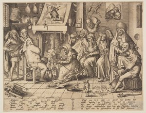 Shrove Tuesday by Pieter van der Heyden