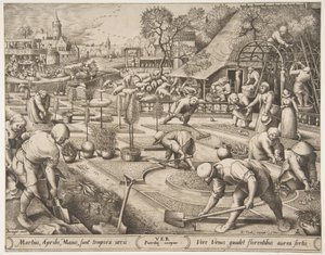 Spring (Ver) from The Seasons by Pieter van der Heyden