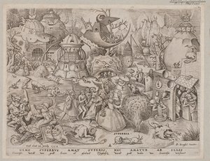 The Seven Vices by Pieter van der Heyden