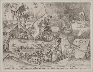 Anger by Pieter van der Heyden