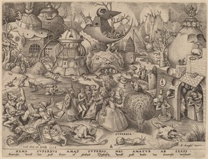 Pride by Pieter van der Heyden after Pieter Bruegel the Elder