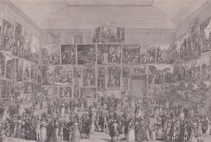 Exposition at the Salon du Louvre in 1787