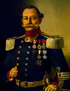 Portrait of Italian Colonel by Pietro Baldini