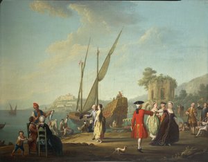 Minuet at Baia, by Pietro Fabris