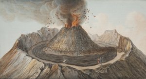 Plate IX from Campi Phlegraei: Observations of the Volcanoes of the Two Sicilies by William Hamilton