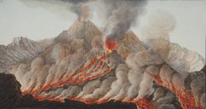 Plate X from Campi Phlegraei: Observations of the Volcanoes of the Two Sicilies by William Hamilton