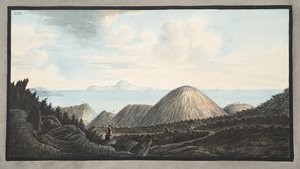 View of the Present State of the Little Mountain Raised by the Explosion in the Year 1760, Plate XIII, from 