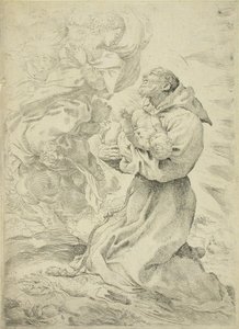 Francis of Assisi with the Christ Child in His Arms