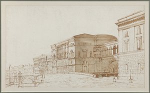 The Hermitage Theatre in Saint Petersburg