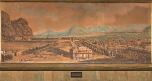 View of the Villa Favorita and of the Chinese Palace