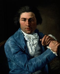 Portrait of the Architect Giuseppe Valadier, c. 1795 by Pietro Labruzzi