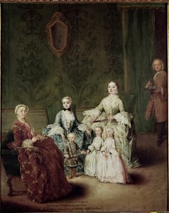 Portrait of the Sagredo Family by Pietro Longhi