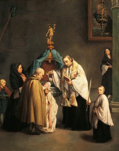 The Baptism, by Pietro Longhi