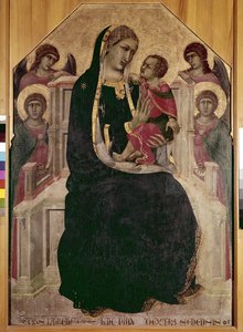 Virgin on the Throne with the Child Jesus (Maesta di Cortona)